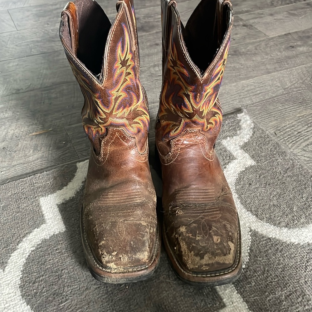 Justin steel toes 9D